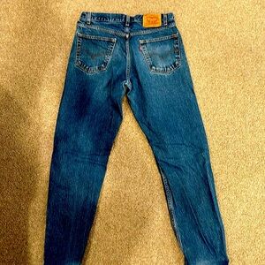 Men’s Levi’s 550 relaxed fit. Gently used. 34x34